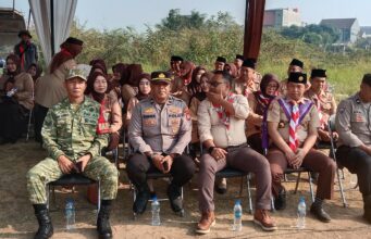 Kwartir Ranting Rancaekek Gelar Upacara HUT Pramuka ke-65, Apresiasi Mabigus Terbaik