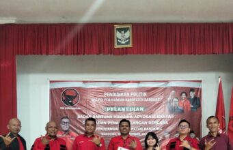SK DITERBITKAN, BBHAR PDI PERJUANGAN KABUPATEN BANDUNG SIAP MENJALANKAN TUGAS PARTAI DAN TUGAS IDEOLOGIS